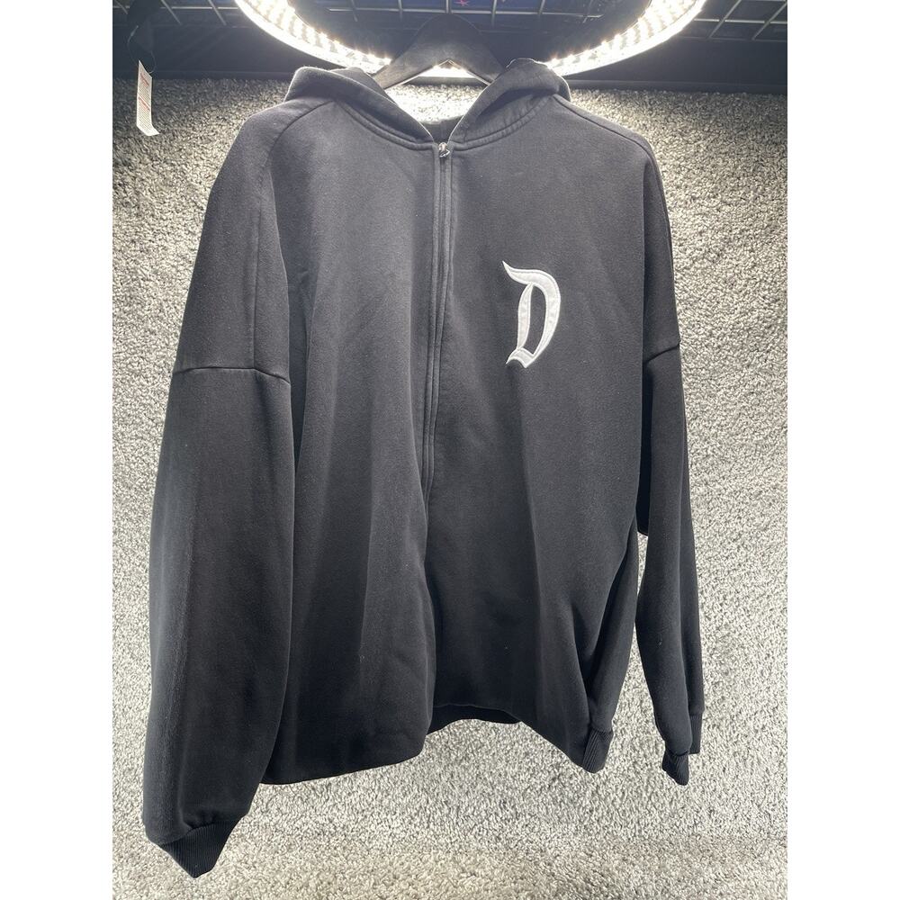 DisneyParks Disneyland Authentic Original Black ZipUp Hoodie Adult Size XXL